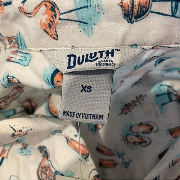 NWT Duluth Trading Company Women’s Printmaker Lightweight Popover Shirt - Picture 5 of 6